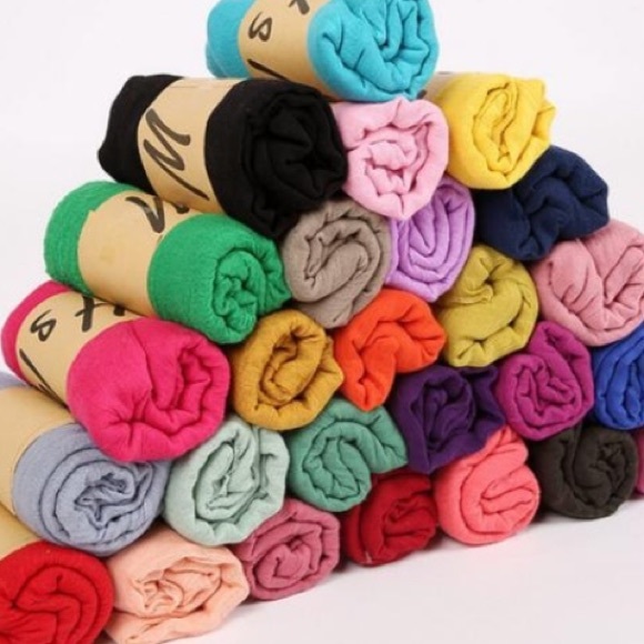 🌈2PackNinaScarfSoftSimpleTravelGift/Blue&Pink - Picture 4 of 4